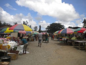 market at Gleno